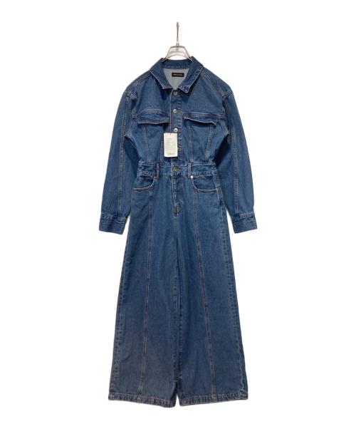 MAISON SPECIAL（メゾンスペシャル）MAISON SPECIAL (メゾンスペシャル) Denim Jumpsuit ブルー サイズ:36の古着・服飾アイテム