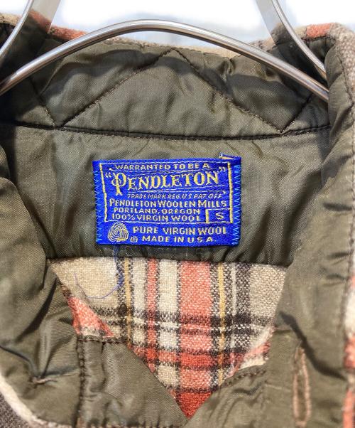 PENDLETON（ペンドルトン）PENDLETON (ペンドルトン) シャツ ベージュ サイズ:Ｓの古着・服飾アイテム
