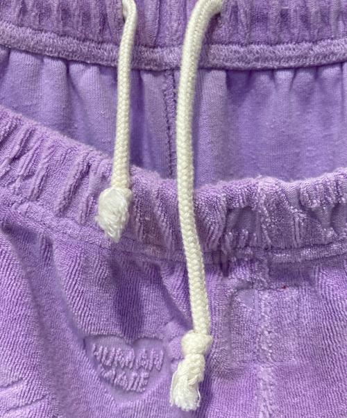 HUMAN MADE（ヒューマンメイド）HUMAN MADE (ヒューマンメイド) ハートパイルショートパンツ ピンク サイズ:Sの古着・服飾アイテム
