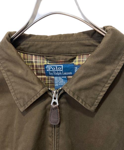 POLO RALPH LAUREN（ポロ・ラルフローレン）POLO RALPH LAUREN (ポロ・ラルフローレン) スイングトップ ブラウン サイズ:Lの古着・服飾アイテム