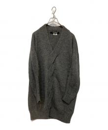 JUNYA WATANABE COMME des GARCONS（(ジュンヤワタナベ コムデギャルソン）の古着「ケーブルニット」｜グレー