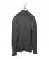 JUNYA WATANABE COMME des GARCONS ((ジュンヤワタナベ コムデギャルソン) ショールカラーニット グレー サイズ:Ｓ：8000円