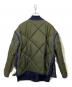 UN3D. (アンスリード) レイヤードキルティングブルゾン カーキ サイズ:36：18000円
