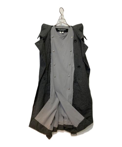 JUNYA WATANABE COMME des GARCONS（ジュンヤワタナベ コムデギャルソン）JUNYA WATANABE COMME des GARCONS ((ジュンヤワタナベ コムデギャルソン) ライナー付トレンチコート グレー サイズ:SSの古着・服飾アイテム