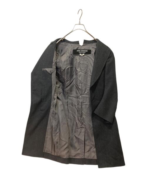 JUNYA WATANABE COMME des GARCONS（(ジュンヤワタナベ コムデギャルソン）JUNYA WATANABE COMME des GARCONS ((ジュンヤワタナベ コムデギャルソン) アームドッキングテーラードジャケット グレー サイズ:XSの古着・服飾アイテム