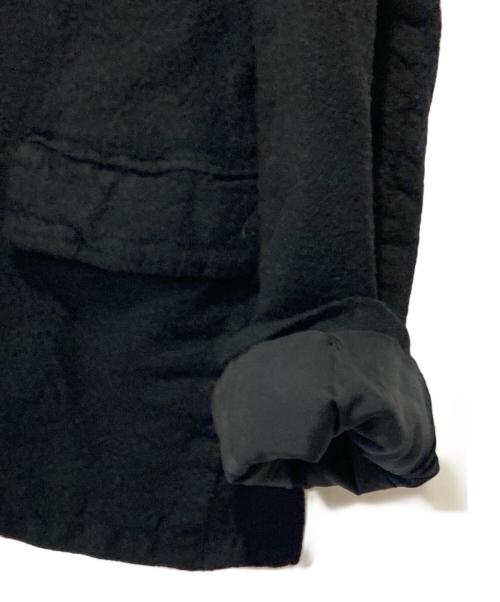 COMME des GARCONS HOMME（コムデギャルソン オム）COMME des GARCONS HOMME (コムデギャルソン オム) 縮絨加工テーラードジャケット ブラック サイズ:Sの古着・服飾アイテム