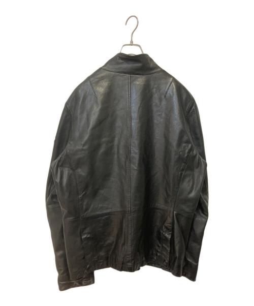 BANANA REPUBLIC（バナナリパブリック）BANANA REPUBLIC (バナナリパブリック) レザージャケット ブラック サイズ:Lの古着・服飾アイテム