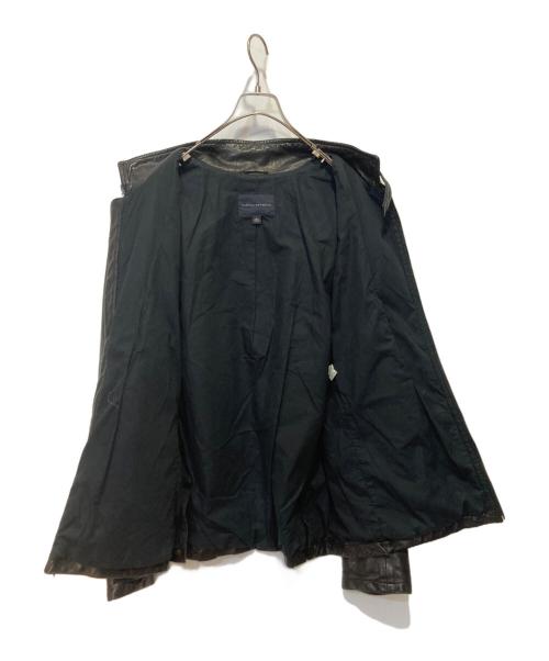 BANANA REPUBLIC（バナナリパブリック）BANANA REPUBLIC (バナナリパブリック) レザージャケット ブラック サイズ:Lの古着・服飾アイテム