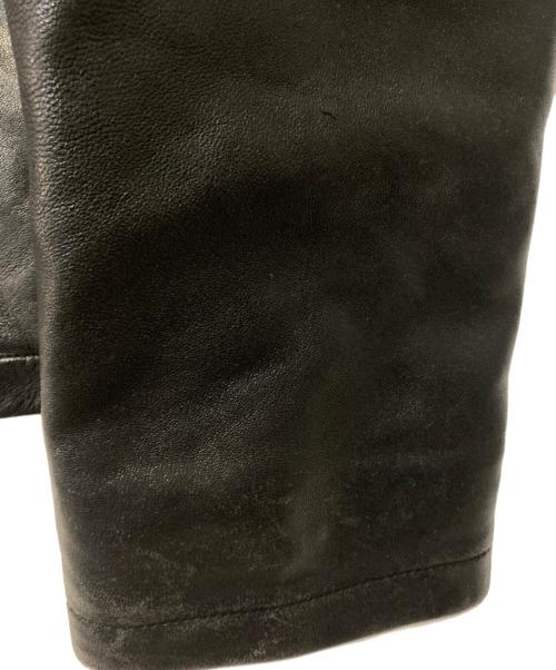 BANANA REPUBLIC（バナナリパブリック）BANANA REPUBLIC (バナナリパブリック) レザージャケット ブラック サイズ:Lの古着・服飾アイテム