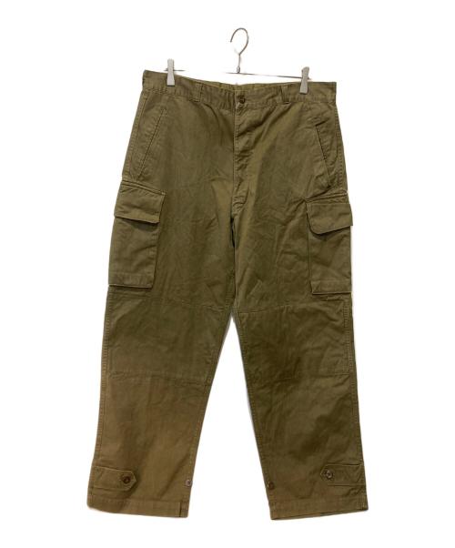 French Army（フランス軍）French Army (フレンチアーミー) M-47後期  カーゴパンツ オリーブ サイズ:35の古着・服飾アイテム