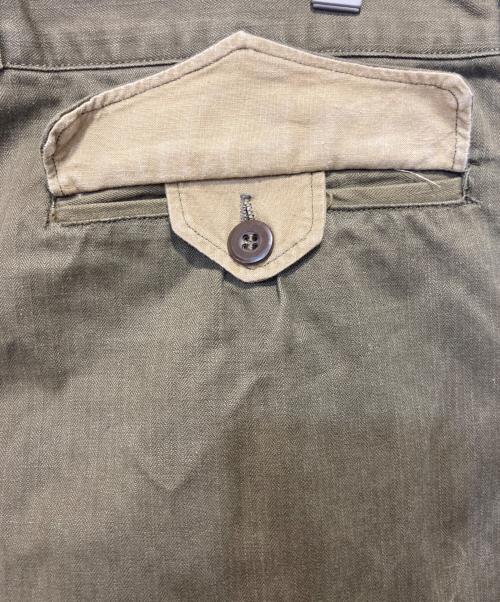 French Army（フランス軍）French Army (フレンチアーミー) M-47後期  カーゴパンツ オリーブ サイズ:35の古着・服飾アイテム