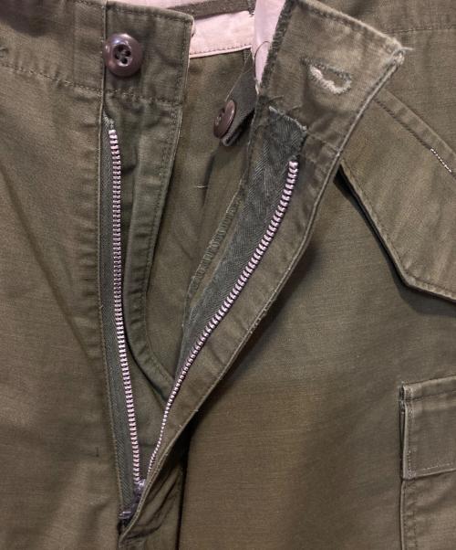 US ARMY（ユーエスアーミー）US ARMY (ユーエスアーミー) 60’s M-65カーゴパンツ オリーブ サイズ:Mの古着・服飾アイテム