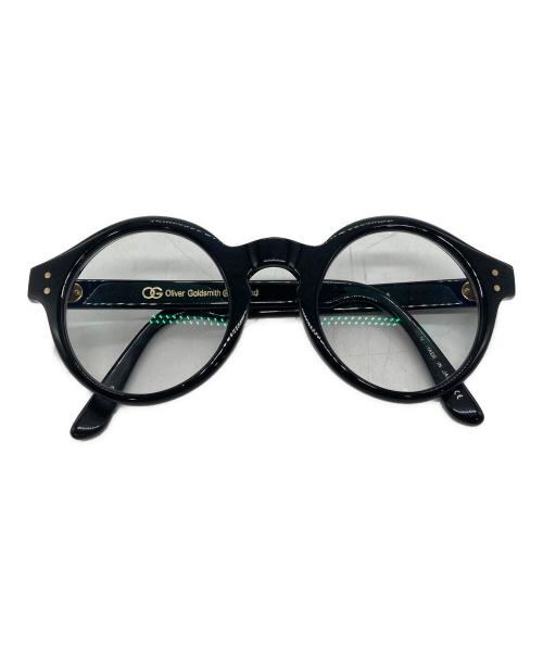Oliver Goldsmith（オリバーゴールドスミス）OLIVER GOLDSMITH (オリバーゴールドスミス) 眼鏡 ブラック サイズ:SIZE 47□24-145の古着・服飾アイテム