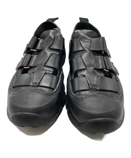 Vivienne Westwood（ヴィヴィアンウエストウッド）Vivienne Westwood (ヴィヴィアンウエストウッド) Catch Stomper Sandals ブラック サイズ:444の古着・服飾アイテム