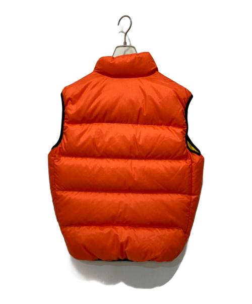 FEATHERED FRIENDS（フェザードフレンズ）FEATHERED FRIENDS (フェザードフレンズ) ダウンベスト オレンジ サイズ:Ｓの古着・服飾アイテム