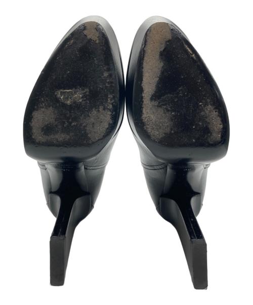 Saint Laurent Paris（サンローランパリ）Saint Laurent Paris (サンローランパリ) ハイヒールショートブーツ ブラック サイズ:35の古着・服飾アイテム