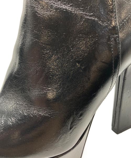 Saint Laurent Paris（サンローランパリ）Saint Laurent Paris (サンローランパリ) ハイヒールショートブーツ ブラック サイズ:35の古着・服飾アイテム