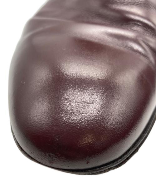 GUCCI（グッチ）GUCCI (グッチ) レザーシューズ ボルドー サイズ:6 1/2の古着・服飾アイテム