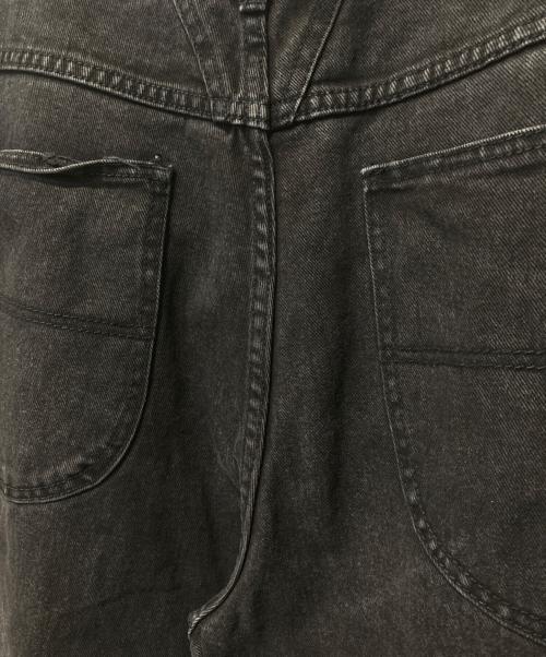 MARITHE+FRANCOIS GIRBAUD（マリテフランソワジルボー）MARITHE+FRANCOIS GIRBAUD (マリテフランソワジルボー) デニムパンツ ブラック サイズ:38の古着・服飾アイテム