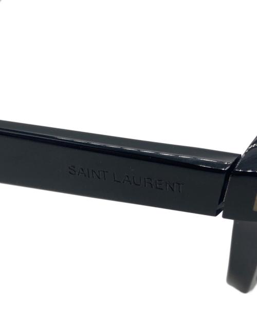 Saint Laurent Paris（サンローランパリ）Saint Laurent Paris (サンローランパリ) ウェリントン型サングラス ブラック サイズ:50□22 140の古着・服飾アイテム