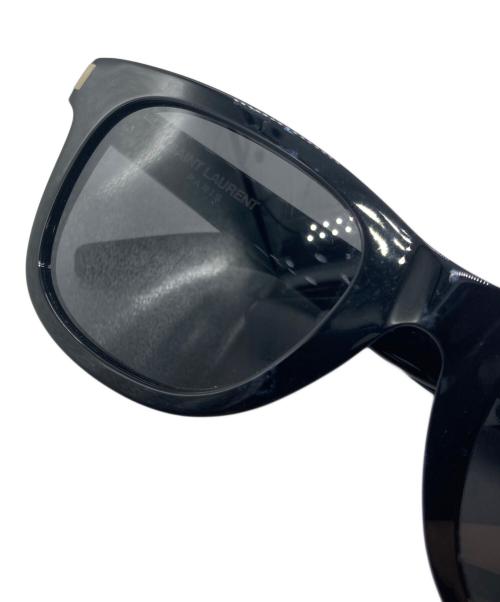 Saint Laurent Paris（サンローランパリ）Saint Laurent Paris (サンローランパリ) ウェリントン型サングラス ブラック サイズ:50□22 140の古着・服飾アイテム