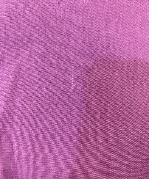 VAM CORT（ー）VAM CORT (ー) ハーフジップシャツ パープル サイズ:Lの古着・服飾アイテム