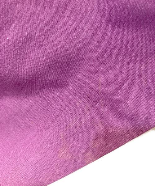 VAM CORT（ー）VAM CORT (ー) ハーフジップシャツ パープル サイズ:Lの古着・服飾アイテム