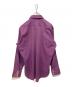 VAM CORT (ー) ハーフジップシャツ パープル サイズ:L：17000円