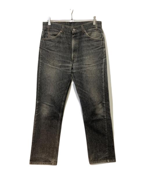 LEVI'S（リーバイス）LEVI'S (リーバイス) 先染505デニムパンツ ブラック サイズ:34の古着・服飾アイテム