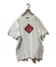 FASHION VICTIM（ファッションヴィクティム）の古着「スマイリープリントTシャツ」｜ホワイト
