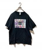 GILDANギルダン）の古着「プリントTシャツ」｜ブラック