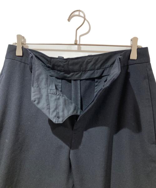 UNFOLLOW（アンフォロー）UNFOLLOW (アンフォロー) wool poly everyday trouse ブラック サイズ:2の古着・服飾アイテム