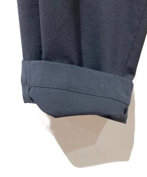 UNFOLLOW（アンフォロー）UNFOLLOW (アンフォロー) wool poly everyday trouse ブラック サイズ:2の古着・服飾アイテム