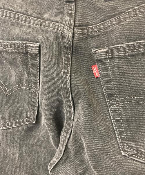 LEVI'S（リーバイス）LEVI'S (リーバイス) BLACK DENIM PANTS ブラック サイズ:32の古着・服飾アイテム