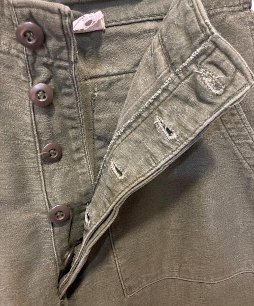 US ARMY（ユーエスアーミー）US ARMY (ユーエスアーミー) ベイカーパンツ グリーン サイズ:34の古着・服飾アイテム