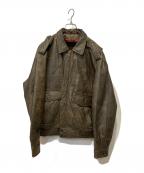 urban expressアーバン エクスプレス）の古着「ライナー付きレザージャケット」｜ブラウン