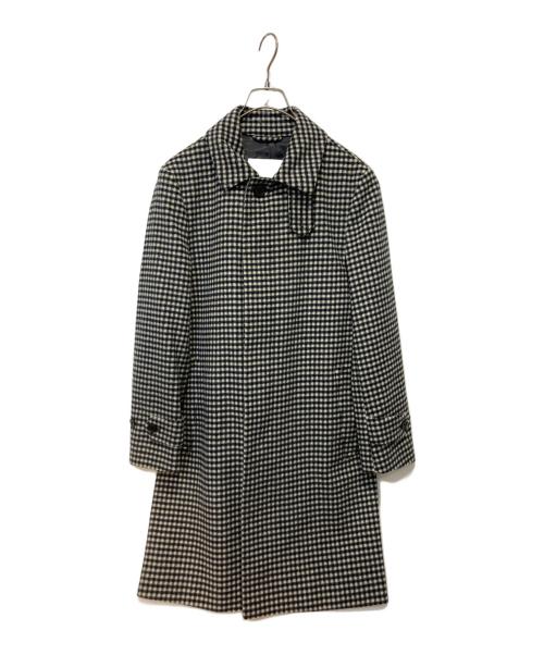 MACKINTOSH PHILOSOPHY（マッキントッシュ フィロソフィー）MACKINTOSH PHILOSOPHY (マッキントッシュ フィロソフィー) ウールコート ブラック サイズ:36の古着・服飾アイテム