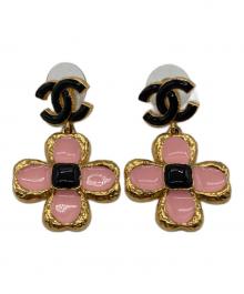 CHANEL（シャネル）の古着「ココマークフラワーモチーフピアス」