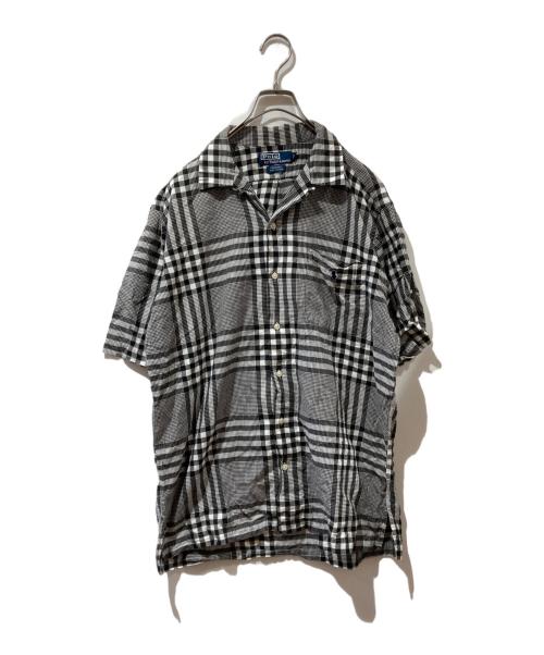 POLO RALPH LAUREN（ポロ・ラルフローレン）POLO RALPH LAUREN (ポロ・ラルフローレン) チェックシャツ ブラック サイズ:Mの古着・服飾アイテム