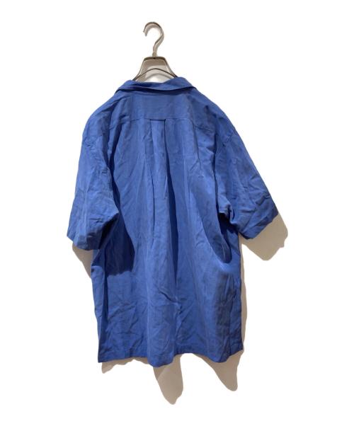 POLO RALPH LAUREN（ポロ・ラルフローレン）POLO RALPH LAUREN (ポロ・ラルフローレン) オープンカラーシャツ ブルー サイズ:Lの古着・服飾アイテム