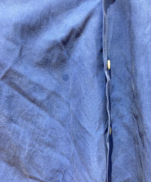 POLO RALPH LAUREN（ポロ・ラルフローレン）POLO RALPH LAUREN (ポロ・ラルフローレン) オープンカラーシャツ ブルー サイズ:Lの古着・服飾アイテム