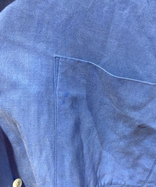 POLO RALPH LAUREN（ポロ・ラルフローレン）POLO RALPH LAUREN (ポロ・ラルフローレン) オープンカラーシャツ ブルー サイズ:Lの古着・服飾アイテム