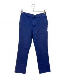 COMME des GARCONS（コムデギャルソン）の古着「コットンパンツ」｜ブルー