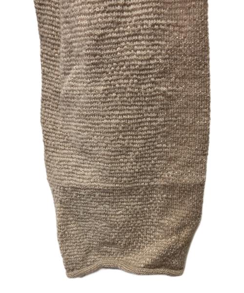 stussy（ステューシー）stussy (ステューシー) SHADOW STRIPE SWEATER ベージュ サイズ:Ｓの古着・服飾アイテム