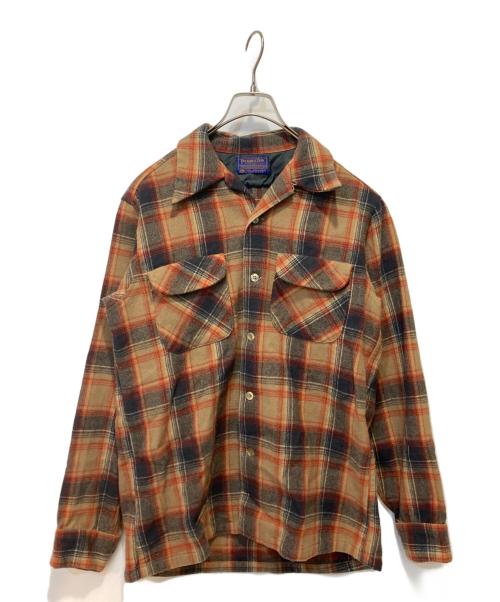 PENDLETON（ペンドルトン）PENDLETON (ペンドルトン) ウールチェックシャツ レッド サイズ:Mの古着・服飾アイテム
