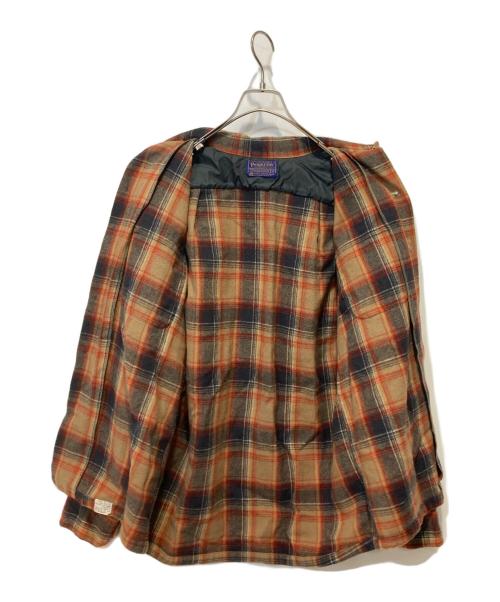 PENDLETON（ペンドルトン）PENDLETON (ペンドルトン) ウールチェックシャツ レッド サイズ:Mの古着・服飾アイテム