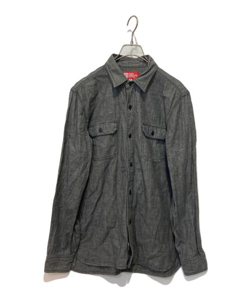 stussy（ステューシー）stussy (ステューシー) デニムシャツ ブラック サイズ:Mの古着・服飾アイテム