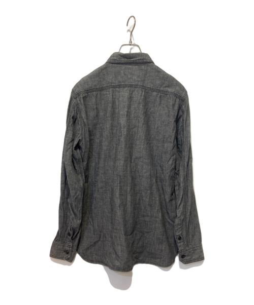 stussy（ステューシー）stussy (ステューシー) デニムシャツ ブラック サイズ:Mの古着・服飾アイテム