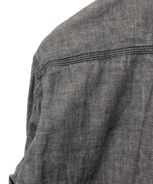 stussy（ステューシー）stussy (ステューシー) デニムシャツ ブラック サイズ:Mの古着・服飾アイテム