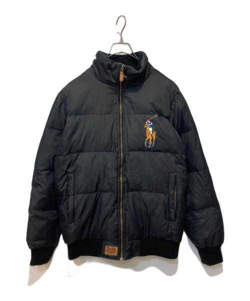 POLO RALPH LAUREN（ポロ・ラルフローレン）POLO RALPH LAUREN (ポロ・ラルフローレン) ダウンジャケット ブラック サイズ:Mの古着・服飾アイテム